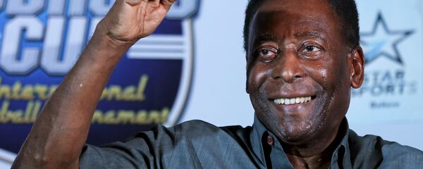 Pelé, futbolista brasileño - Sputnik Mundo