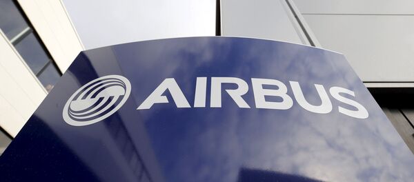 File photo of Airbus' logo at Airbus headquarters in Toulouse - Sputnik Mundo