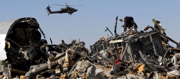 Los restos del avión ruso Airbus-321 siniestrado en Egipto Los restos del avión ruso Airbus-321 siniestrado en Egipto - Sputnik Mundo