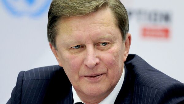 Serguéi Ivanov, jefe de la Administración del presidente de Rusia - Sputnik Mundo