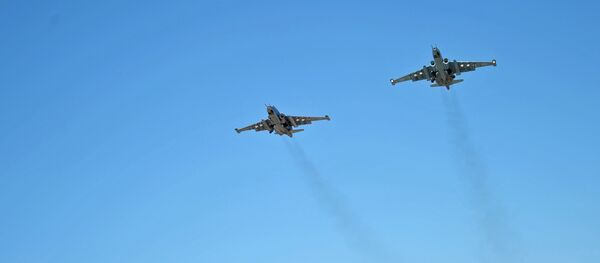 Cazas rusos en Siria - Sputnik Mundo