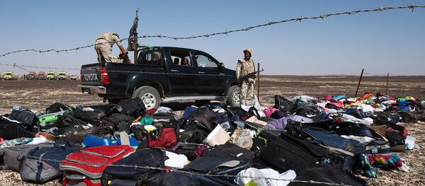 Sitio del siniestro del A321 en Egipto Sitio del siniestro del A321 en Egipto - Sputnik Mundo