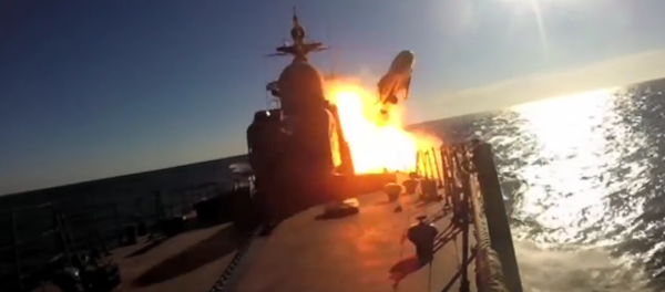 Patrullero ruso se ejercita en el tiro con misiles - Sputnik Mundo