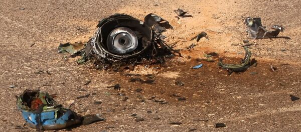 Los restos del avión ruso Airbus-321 siniestrado en Egipto - Sputnik Mundo