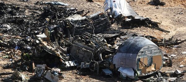 Lugar del siniestro del avión ruso A321 en Egipto - Sputnik Mundo