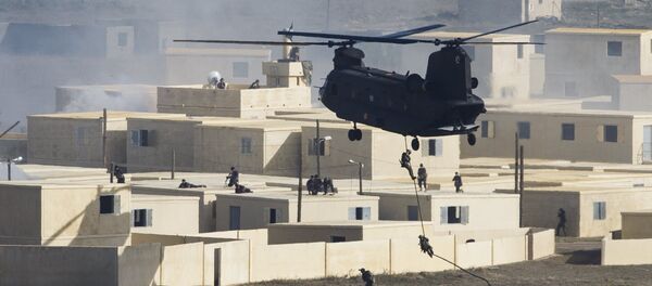 Ejercicios de la OTAN Trident Juncture en San Gregorio, España - Sputnik Mundo
