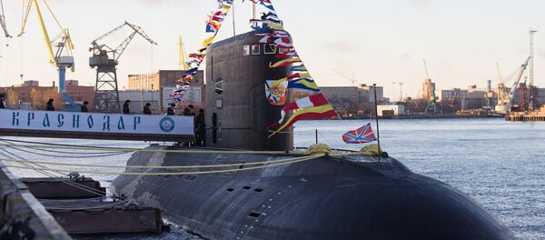 Submarino ruso Krasnodar Submarino ruso Krasnodar - Sputnik Mundo