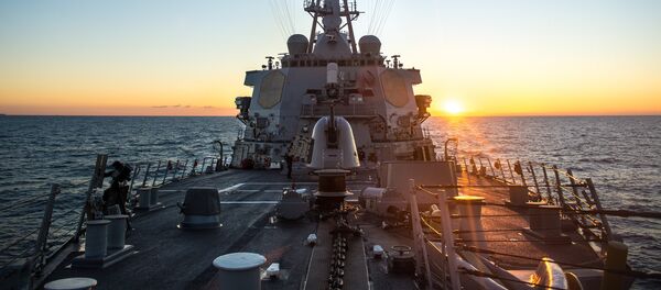 USS Donald Cook en el mar Mediterráneo - Sputnik Mundo