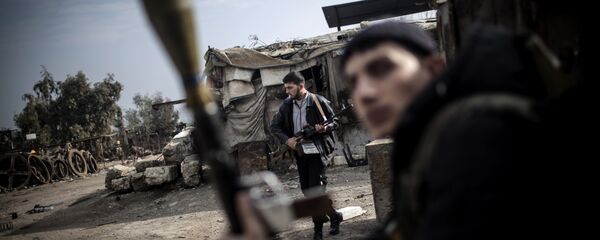 Combatientes del Ejército Libre Sirio en Alepo (Archivo) - Sputnik Mundo