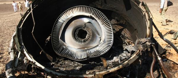 Restos del avión ruso Airbus-321 siniestrado en Egipto - Sputnik Mundo