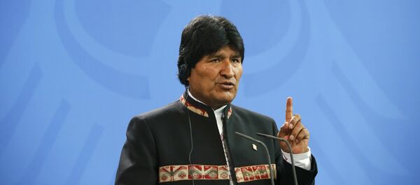 El presidente de Bolivia Evo Morales - Sputnik Mundo
