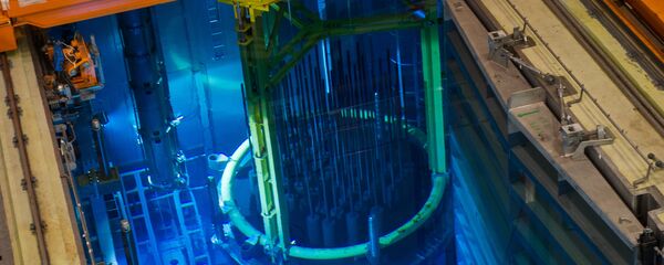 Un reactor nuclear (imagen referencial) Un reactor nuclear (imagen referencial) - Sputnik Mundo