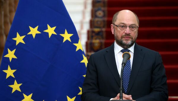 Martin Schulz, presidente del Parlamento Europeo - Sputnik Mundo