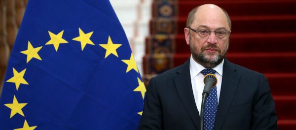 Martin Schulz, presidente del Parlamento Europeo - Sputnik Mundo