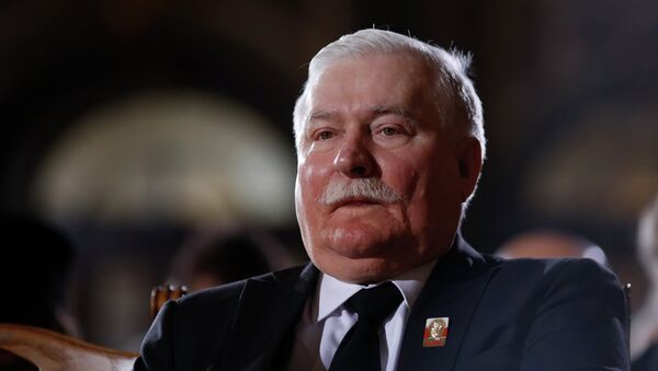 Lech Walesa, expresidente polaco - Sputnik Mundo