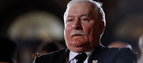 Lech Walesa, ex presidente polaco - Sputnik Mundo