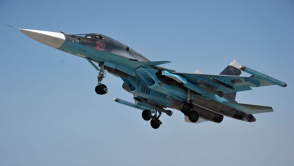 Su-34 de las Fuerzas Aéreas de Rusia - Sputnik Mundo