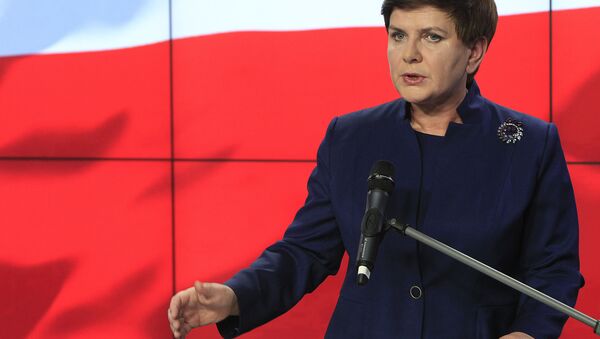 Beata Szydlo, primer ministra de Polonia - Sputnik Mundo