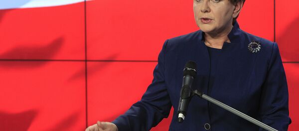 Beata Szydlo, primera ministra de Polonia - Sputnik Mundo