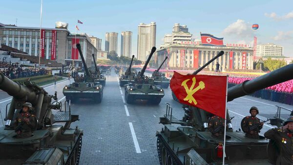 Desfile militar en Pyongyang - Sputnik Mundo