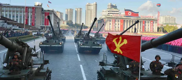 Desfile militar en Pyongyang Desfile militar en Pyongyang - Sputnik Mundo
