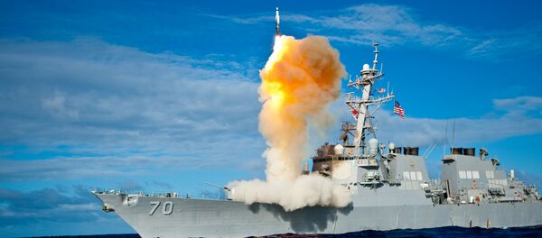 Lanzamiento de una cohete SM-3 - Sputnik Mundo