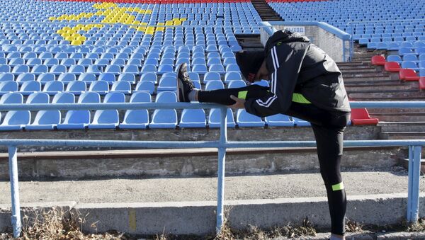 Un atleta ruso - Sputnik Mundo