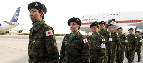 Las soldados de las Fuerzas de Autodefensa de Japón - Sputnik Mundo