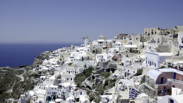 Una localidad en Grecia - Sputnik Mundo