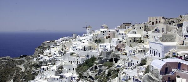 Una localidad en Grecia Una localidad en Grecia - Sputnik Mundo