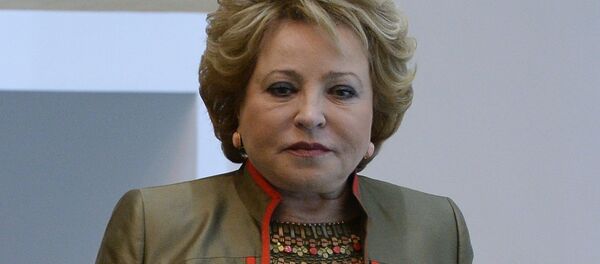Valentina Matvienko, presidenta del Consejo de Federación de Rusia - Sputnik Mundo