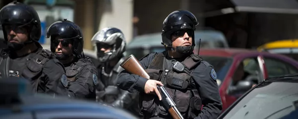 Policía antidrogas durante una operación especial en Buenos Aires (archivo) Policía antidrogas durante una operación especial en Buenos Aires (archivo) - Sputnik Mundo