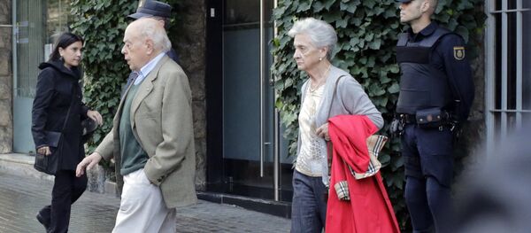 Expresidente de Cataluña, Jordi Pujol con su esposa Marta Ferrusola - Sputnik Mundo