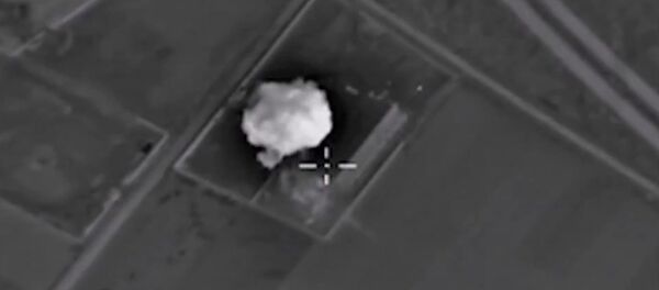 Ataques aéreos de Fuerzas Aeroespaciales rusas contra EI en Siria (Archivo) - Sputnik Mundo