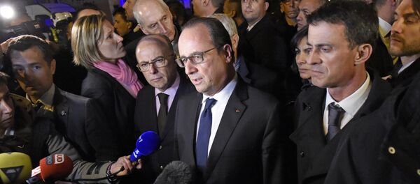 François Hollande, presidente de Francia - Sputnik Mundo