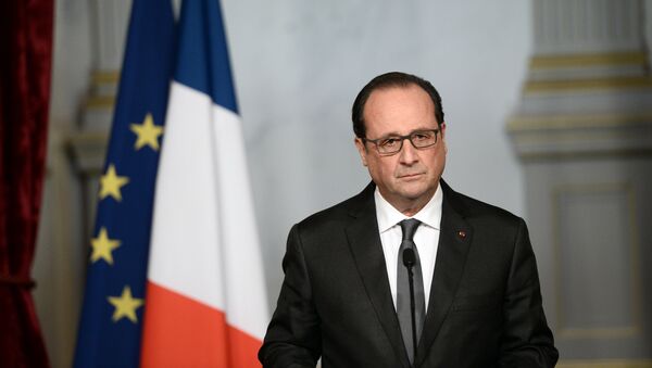 François Hollande, presidente de Francia - Sputnik Mundo