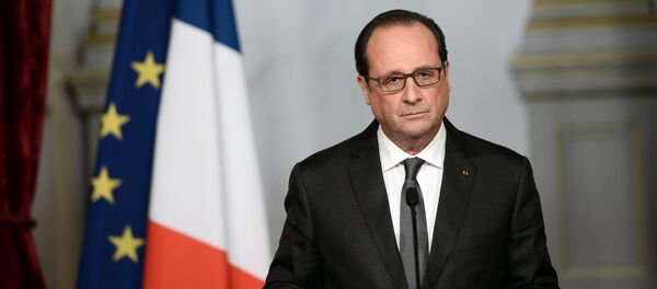 François Hollande, presidente de Francia - Sputnik Mundo