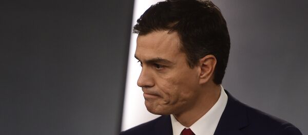 Pedro Sánchez, el secretario general de los socialistas del PSOE - Sputnik Mundo