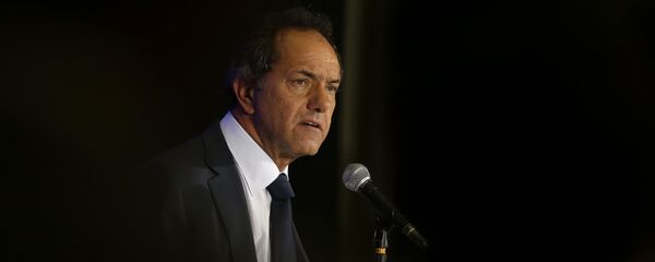 Daniel Scioli, candidato presidencial oficialista - Sputnik Mundo