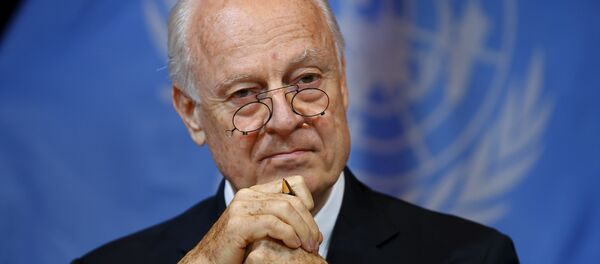 Staffan de Mistura, enviado especial de la ONU en el Siria - Sputnik Mundo