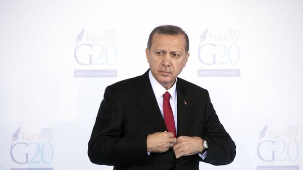 Recep Tayyip Erdogan, presidente de Turquía - Sputnik Mundo