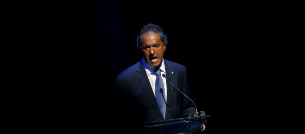 Daniel Scioli, candidato oficialista Daniel Scioli, candidato oficialista - Sputnik Mundo