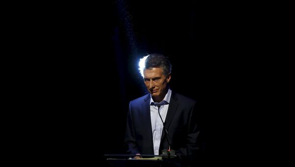 Mauricio Macri, candidato opositor - Sputnik Mundo