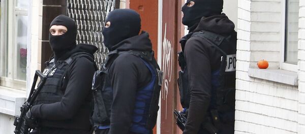 La policía de Bélgica (archivo) La policía de Bélgica (archivo) - Sputnik Mundo
