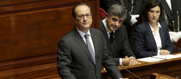 François Hollande, presidente de Francia - Sputnik Mundo