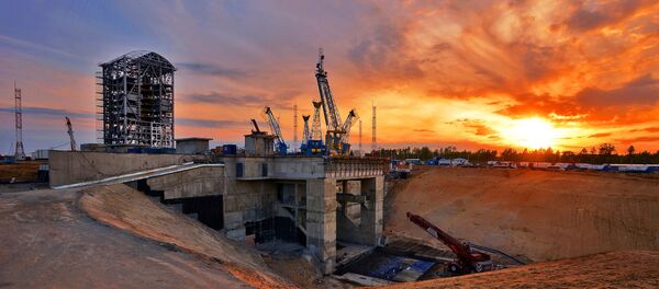 Construcción del cosmódromo Vostochni en la región de Amur - Sputnik Mundo