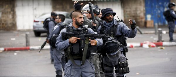 Policía israelí - Sputnik Mundo