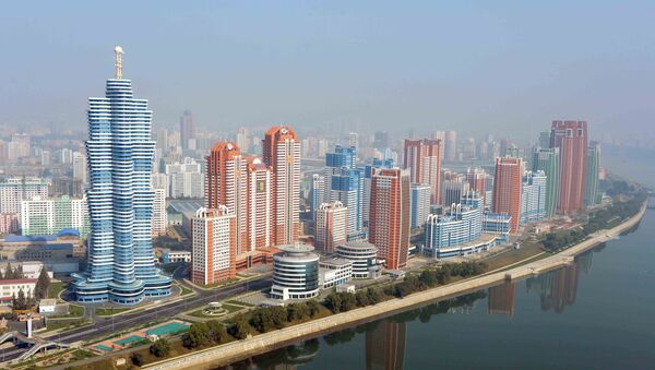 La avenida de Científicos Mirae, Pyongyang, Corea del Norte - Sputnik Mundo