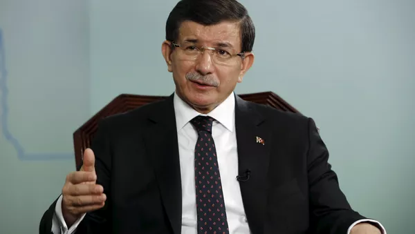 Ahmet Davutoglu, primer ministro de Turquía - Sputnik Mundo