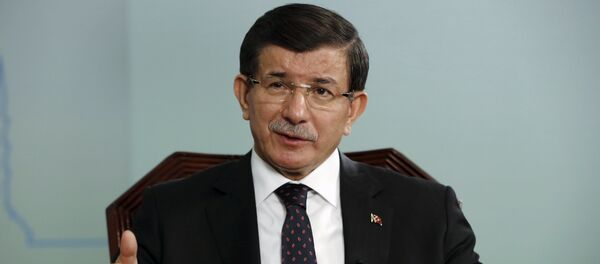 Ahmet Davutoglu, primer ministro de Turquía - Sputnik Mundo